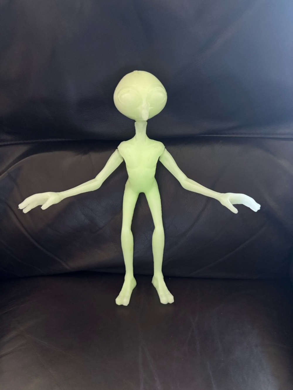 Custom Glow-in-the-Dark Alien Figure Close Encounters of the Third Kind OOAK